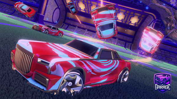 A Rocket League car design from Wwasteel_