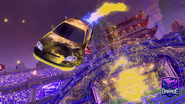 A Rocket League car design from KingOfThaWolves_