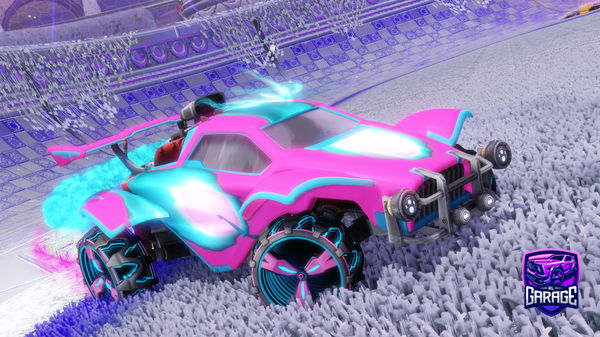 A Rocket League car design from Hyperventilation