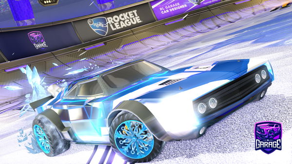 A Rocket League car design from Capybara_RL