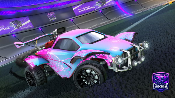 A Rocket League car design from Y4_b01_5ur4j