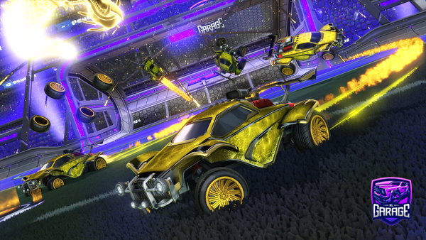 A Rocket League car design from yinonhana