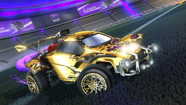 A Rocket League car design from _nolan