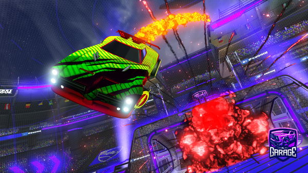 A Rocket League car design from Noobestbot