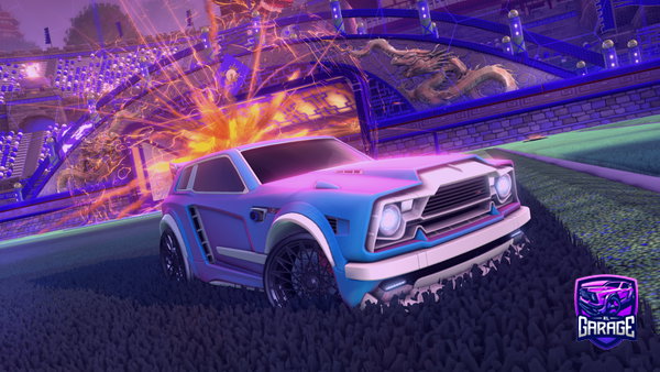 A Rocket League car design from Emkee-_-