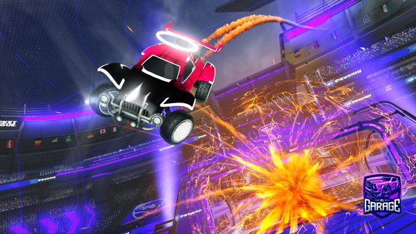 A Rocket League car design from Azcoxs