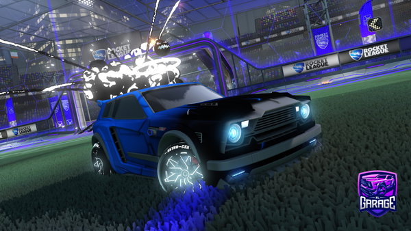 A Rocket League car design from BADshroud9