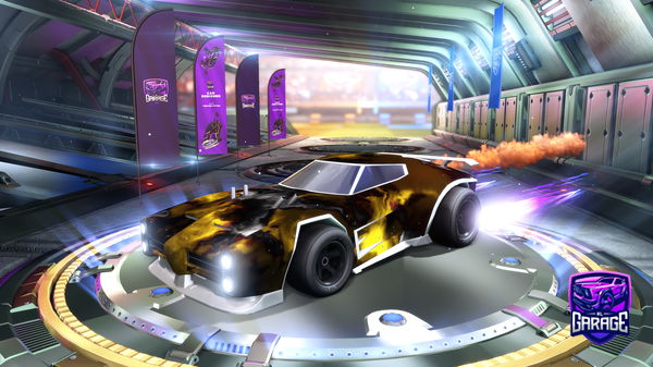 A Rocket League car design from Eli__JoJo