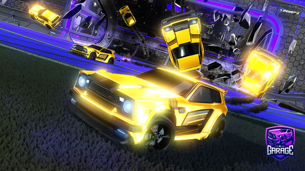 A Rocket League car design from 2AGX