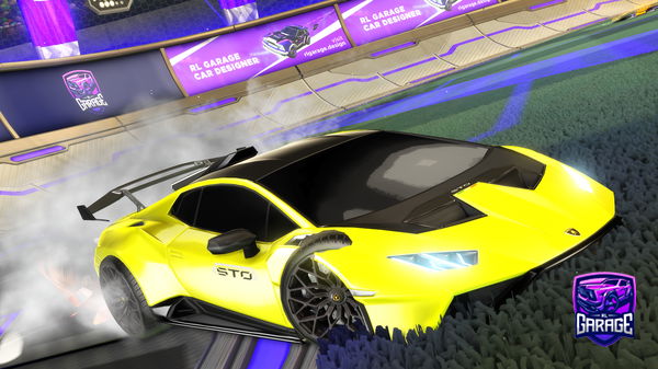 A Rocket League car design from KNAX_AR