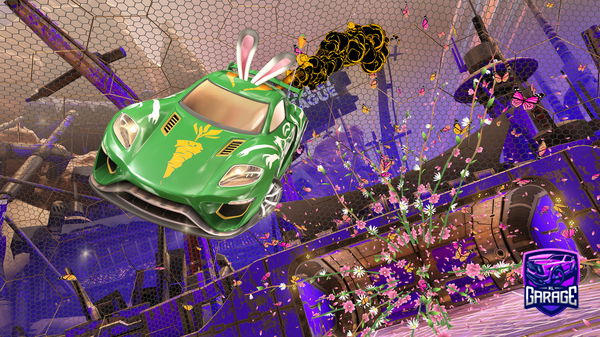 A Rocket League car design from SaintePizza