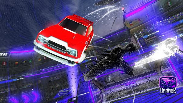 A Rocket League car design from GLD7VIPER