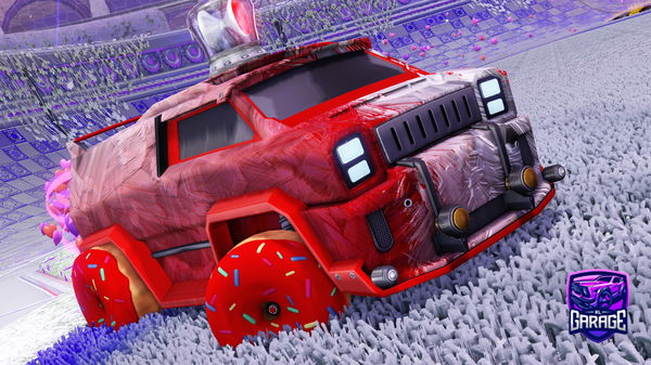 A Rocket League car design from OmgAlvickx
