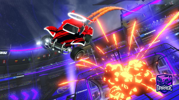 A Rocket League car design from DaniD14