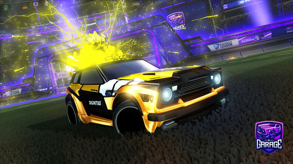 A Rocket League car design from obvVexi