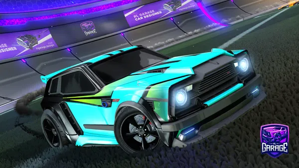 A Rocket League car design from Soysauce1225