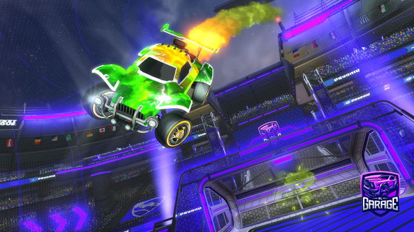 A Rocket League car design from SuperSonicRooke