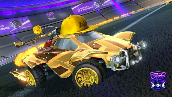 A Rocket League car design from OllayRowlin