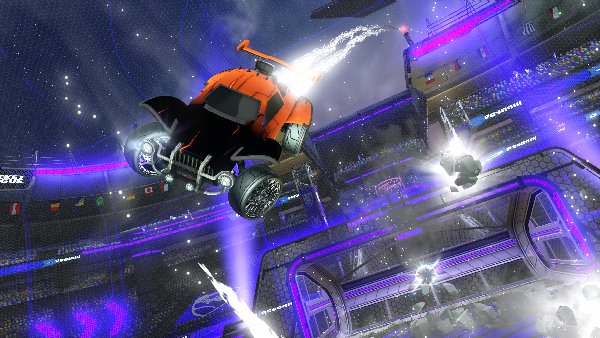 A Rocket League car design from Kexofon