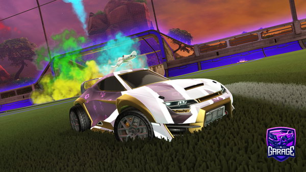 A Rocket League car design from LaSharkus