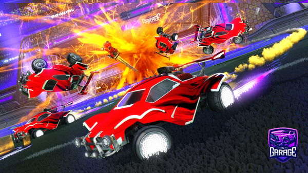 A Rocket League car design from R3KTGoldFish