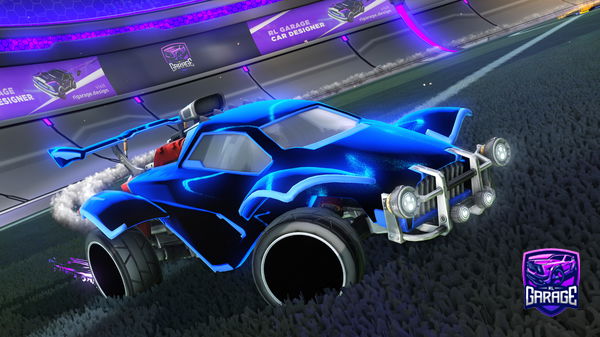 A Rocket League car design from Ksimo_