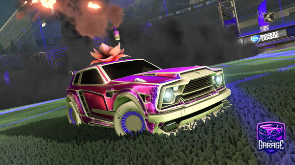 A Rocket League car design from AlterDuster