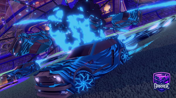 A Rocket League car design from Breez1_748