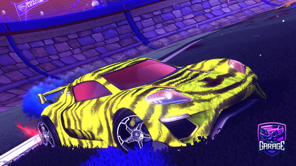 A Rocket League car design from piterpm