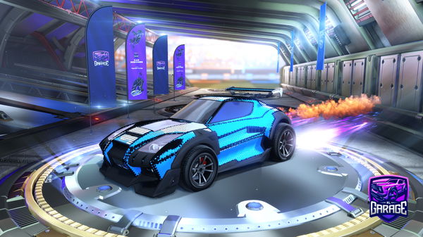 A Rocket League car design from WarlyWarlock