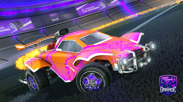 A Rocket League car design from Lexvex9051