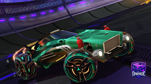 A Rocket League car design from CrspyChkn