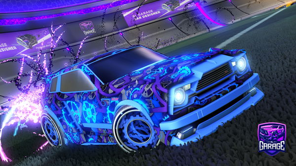 A Rocket League car design from Synxty