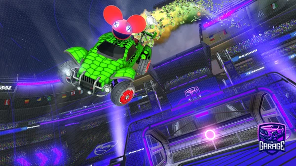 A Rocket League car design from DAHEADSHOT69420