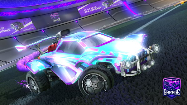 A Rocket League car design from Toast7267