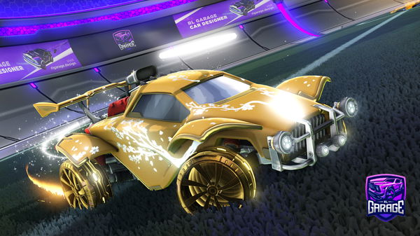 A Rocket League car design from D4RKNinjaCat