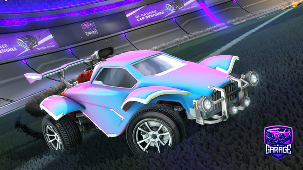 A Rocket League car design from RLdrako20000