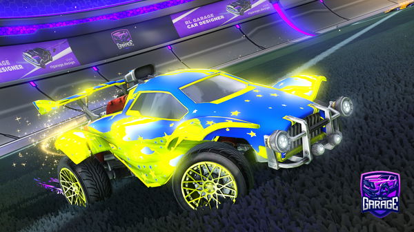 A Rocket League car design from Jaxon_rl