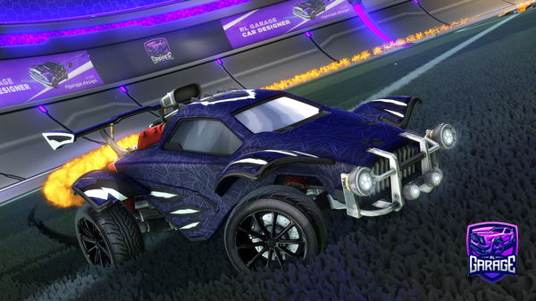 A Rocket League car design from xdsassy