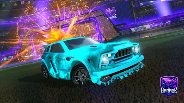 A Rocket League car design from ExTa7z
