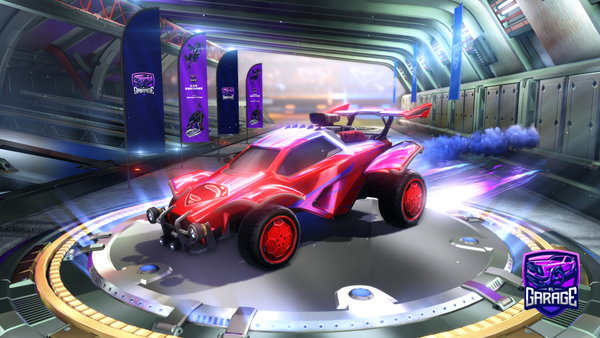 A Rocket League car design from huntss08