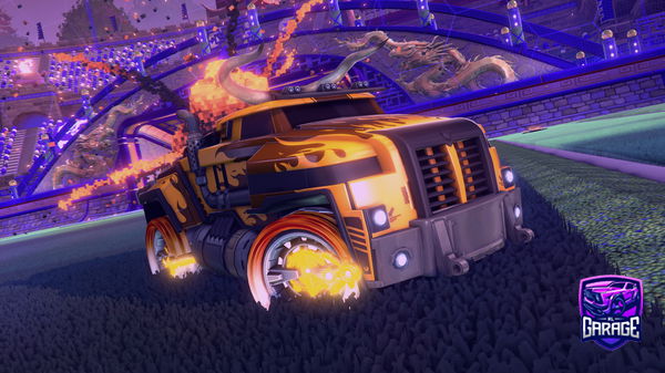 A Rocket League car design from Morladurdon