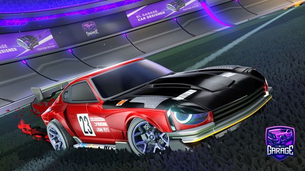 A Rocket League car design from Qaluo