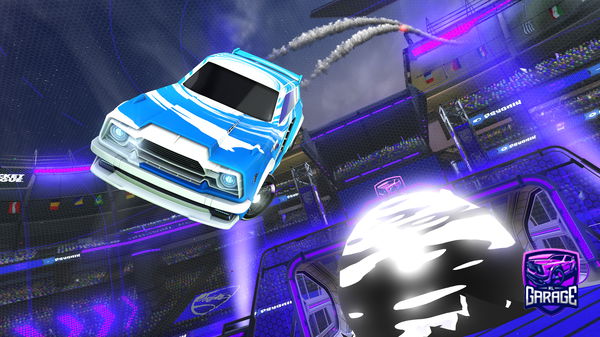 A Rocket League car design from imcursesonic