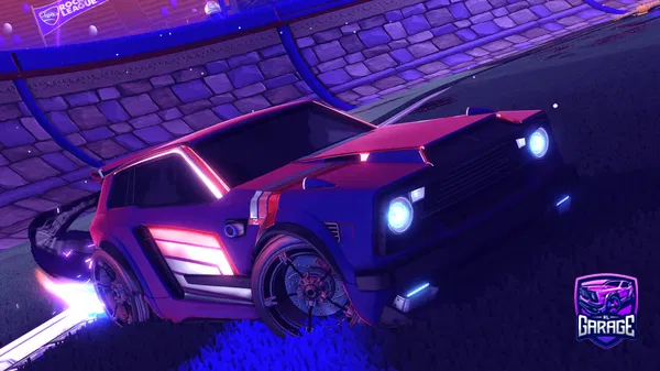 A Rocket League car design from -Goose-