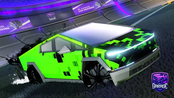 A Rocket League car design from Unicron2