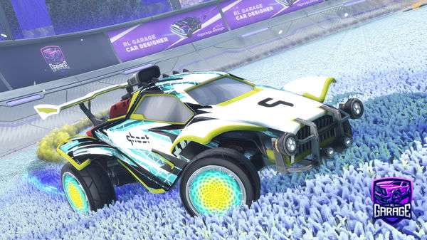 A Rocket League car design from Saucy_Sausage