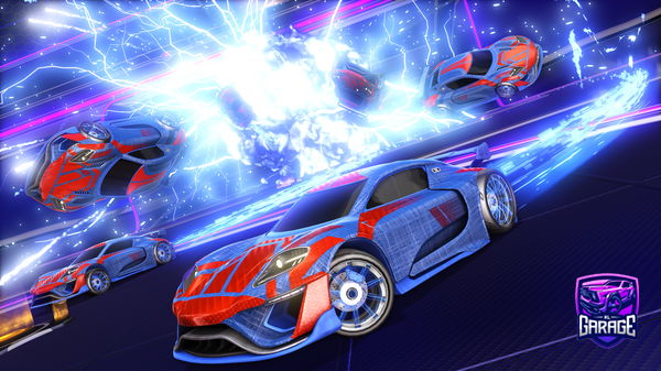 A Rocket League car design from stilloverkill