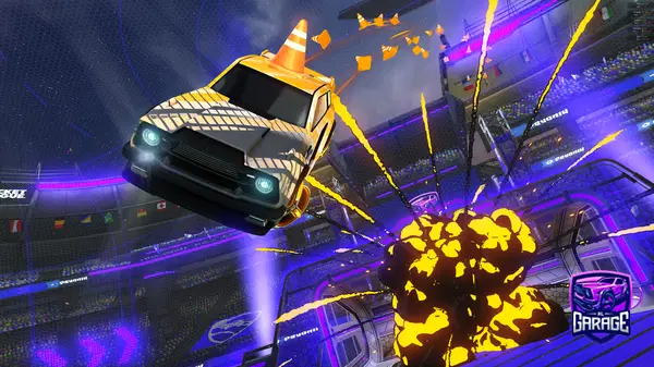 A Rocket League car design from soccernorris