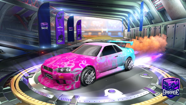 A Rocket League car design from Budda_dawg60FPS